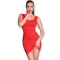 Comprar CHILIROSE CR 4622 Vestido Rojo S M – Diseño Sin Costuras Para Sensación De Libertad-Noxtic