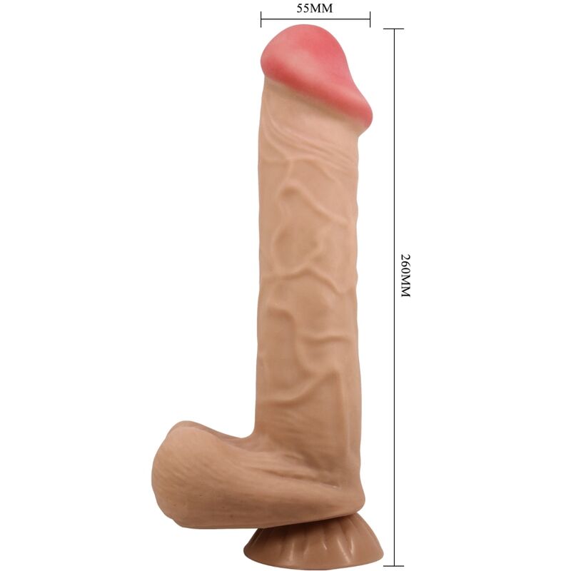 Pretty Love Sliding Skin Dildo – Design realistico con ventosa per un uso versatile