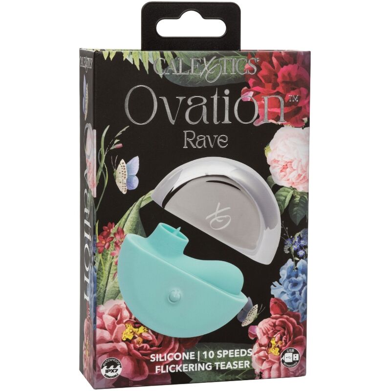 CALEXOTICS Ovation Rave Aqua Stimulator – Stimolazione precisa con 10 velocità ergonomiche