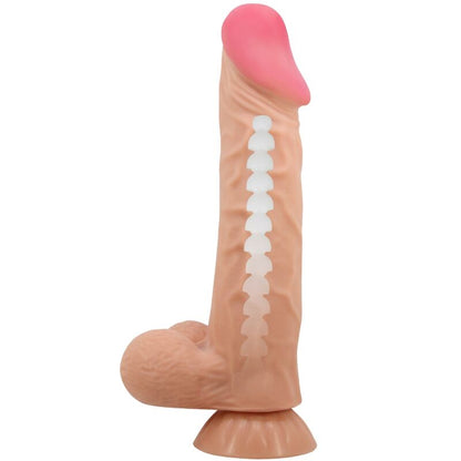 PRETTY LOVE Sliding Skin Series 24 CM – Dildo Realista Con Ventosa Para Uso Versátil