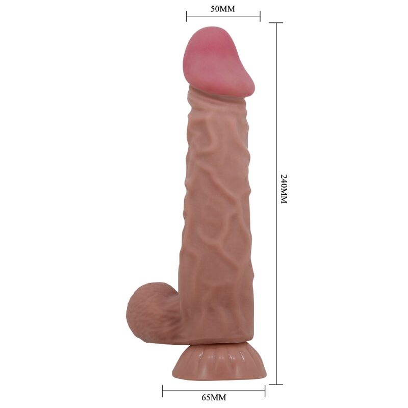 Pretty Love Dildo Realista Con Ventosa – Diseño De Piel Deslizante Para Experiencia Realista