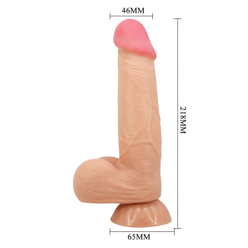 Pretty Love Sliding Skin Series Dildo – Realismo Con Ventosa Para Uso Versátil