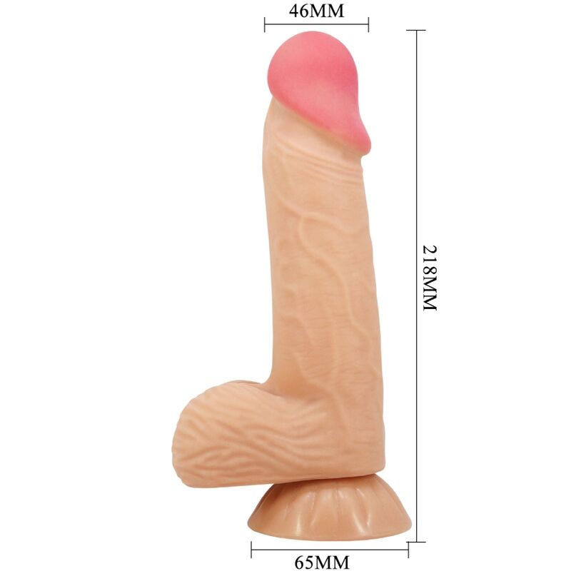 Pretty Love Sliding Skin Series Dildo – Diseño Realista Con Ventosa Para Uso Versátil