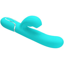 PRETTY LOVE - PERLITA 3-IN-1 MULTIFUNCTIONAL G-SPOT VIBRATOR AQUA GREEN