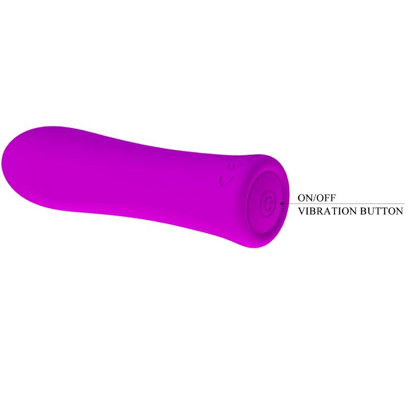 Comprar PRETTY LOVE Alfreda Vibrador Super Power Violeta – Vibrador Recargable Con Estimulación Profunda-Noxtic