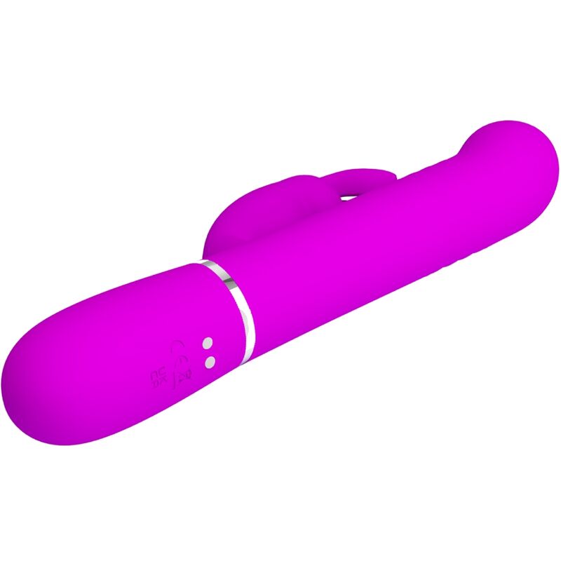 PRETTY LOVE - COALE RABBIT VIBRATOR VIOLET PEARLS