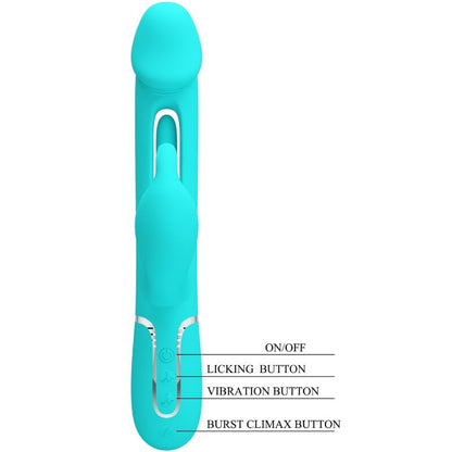 Comprar Pretty Love Kampas Vibrador Rabbit 3 En 1 – Vibrador Multifuncional Con Dos Motores Potentes-Noxtic