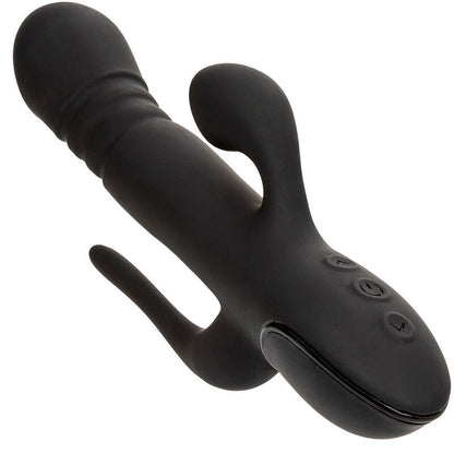 Comprar CALEXOTICS Vibrador Triple Euphoria Negro – Masajeador Recargable Con Triple Estimulación Para Placer Intenso-Noxtic