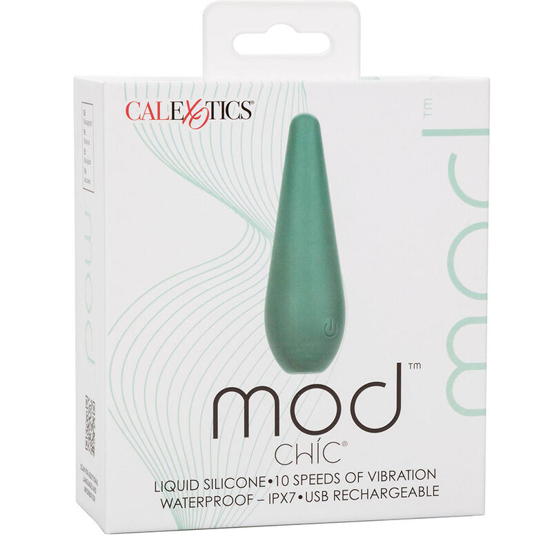 Stimolatore CALEXOTICS Mod Chic Green – Design elegante per una stimolazione sensoriale precisa