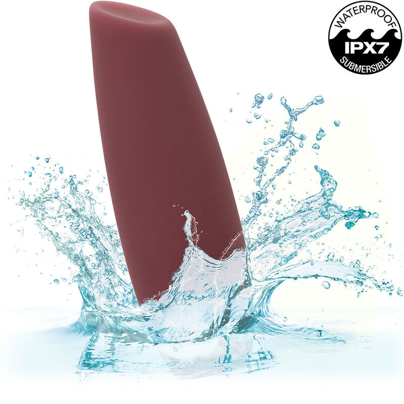 CALEXOTICS Mod Tilt Stimulator Rosso – Vibratore ricaricabile con design ergonomico per il piacere sensoriale