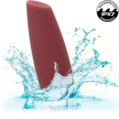 CALEXOTICS Mod Tilt Stimulator Rosso – Vibratore ricaricabile con design ergonomico per il piacere sensoriale