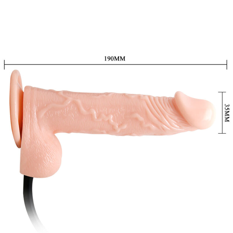 Dildo gonfiabile realistico BAILE con ventosa 15 cm – Design innovativo per un piacere illimitato