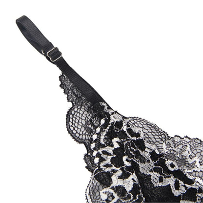 SUBBLIME Babydoll in tulle con pizzo SM – Design elegante con comfort sensazionale