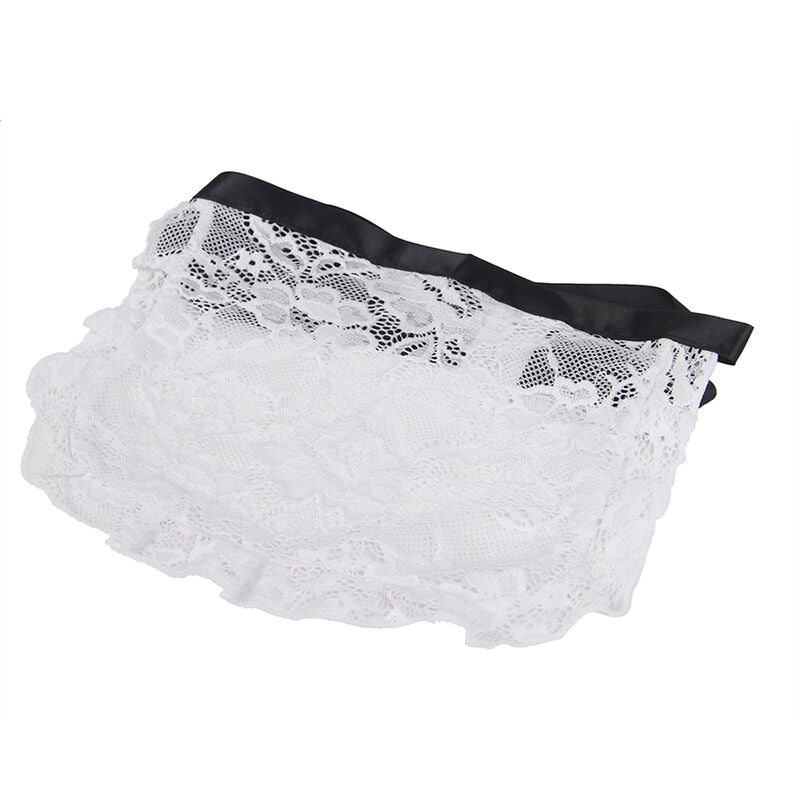 SUBBLIME Costume da Cameriera Tuta Intera S/M – Costume Divertente per Momenti Speciali con Stile