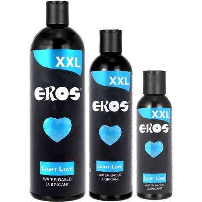 EROS XXL Light Love Base De Agua 150 Ml – Gel Lubricante Con Fórmula Suave Para Mayor Placer