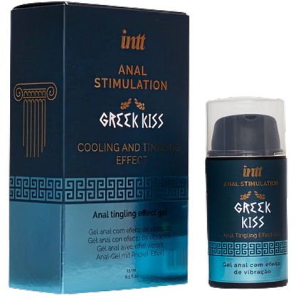 INTT Greek Kiss 15 ml – Gel Excitador Con Sabor A Menta Para Placer Sensacional
