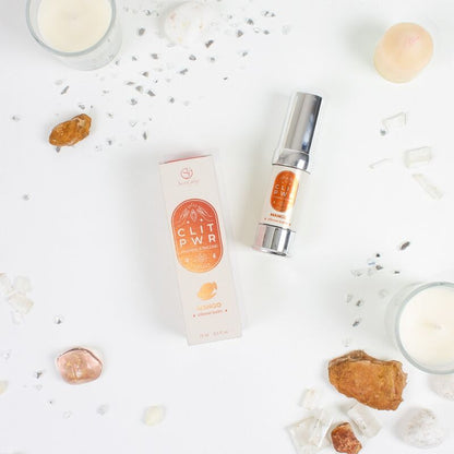 SECRET PLAY Clit Pwr Balsamo Clitorideo Mango – Balsamo Stimolante con Effetto Riscaldante per un Piacere Intenso