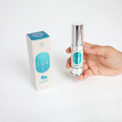 SECRET PLAY Clit Pwr Balsamo Clitorideo al Cocco – Stimolante con una Formula Naturale per Sensazioni Uniche