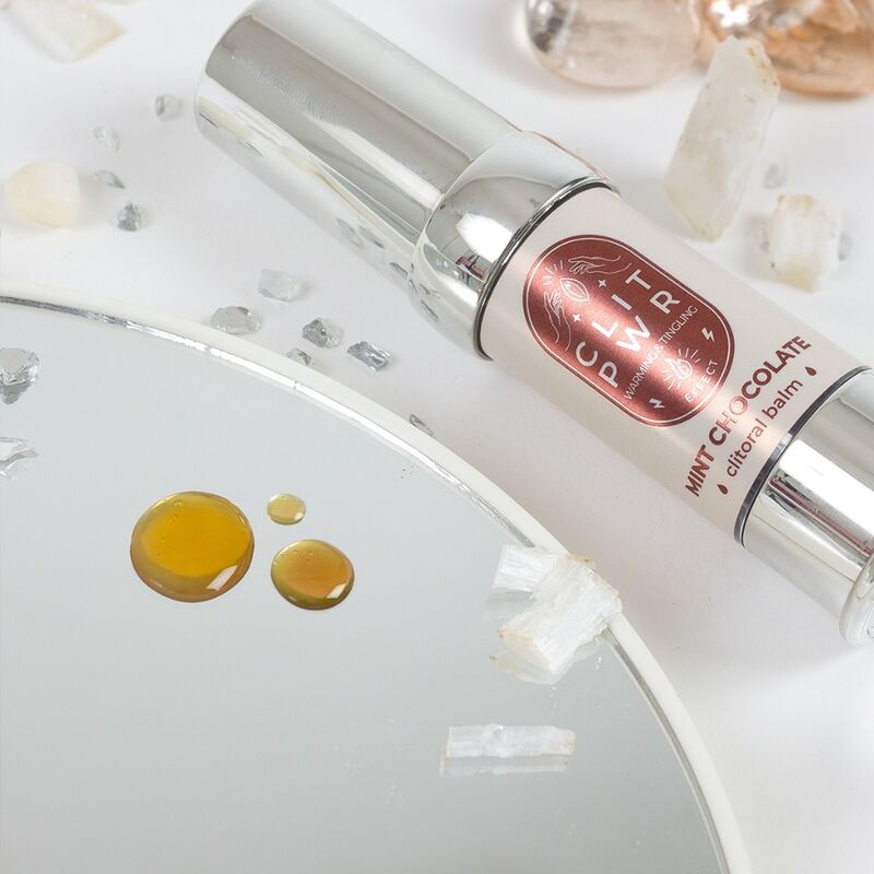 SECRET PLAY Clit Pwr Bálsamo De Clítoris Menta Chocolate – Estimulante Con Sabor Atractivo Para Placer Intenso