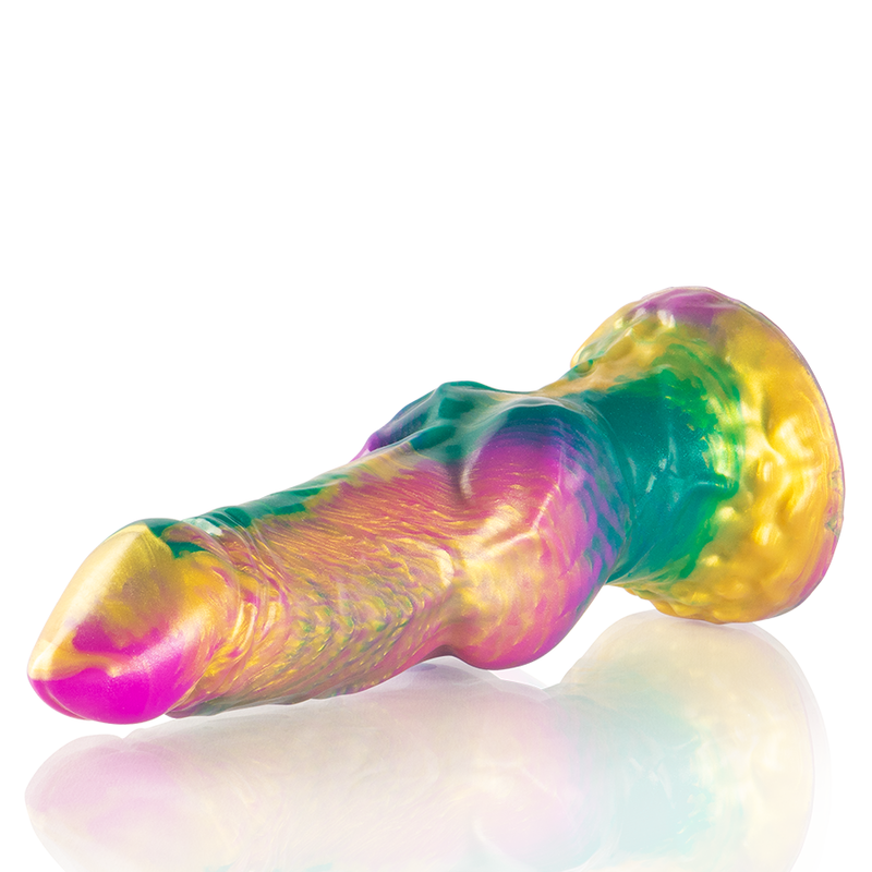EPIC Iris Dildo Arcoíris – Silicona Hipoalergénica Para Una Experiencia Confiable