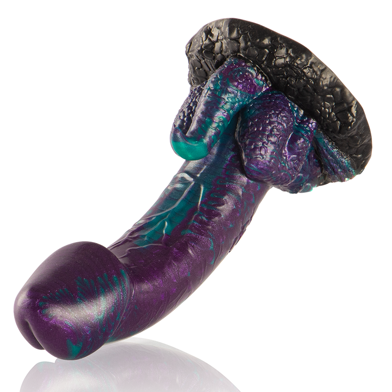 Epic Basilisk Dildo Doble Placer – Silicona Médica Con Diseño Inspirado En Mitología Griega