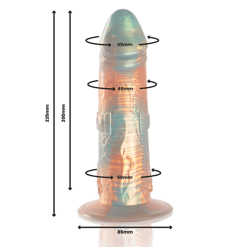 Dildo Epic Talos – Silicone medico dal design ergonomico per un piacere intenso