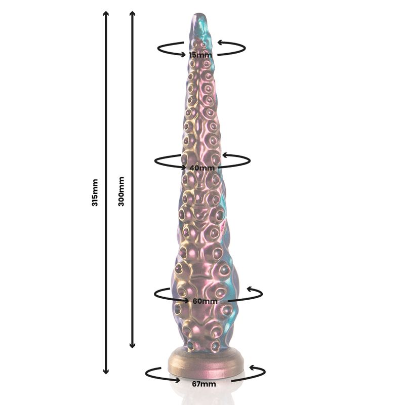 EPIC Charybdis Dildo Grande – Silicona Médica Para Exploración Confiable Del Placer
