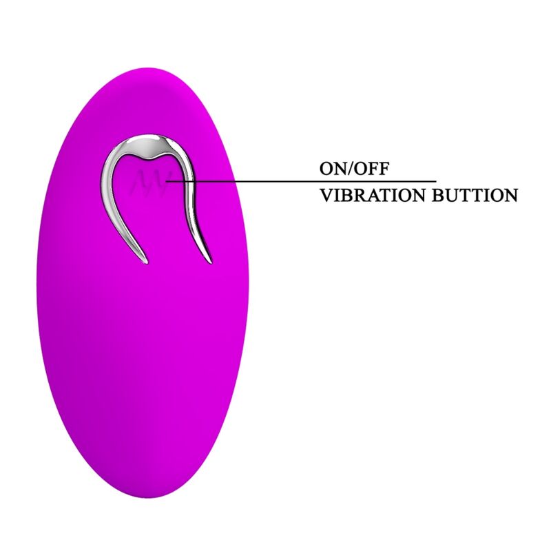 PRETTY LOVE Heather Plug Anal – Diseño Suave Con Ventosa Para Uso Manual Sin Manos