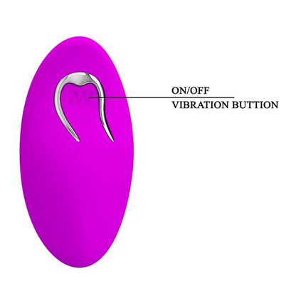 PRETTY LOVE Heather Plug Anal – Diseño Suave Con Ventosa Para Uso Manual Sin Manos