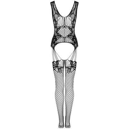 LIVCO Corsetti Fashion Julove Bodystocking Negro Talla Única – Lencería Sexy Con Diseño Atractivo Para Comodidad Ideal