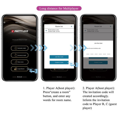 Pretty Love Casper Uovo vibrante viola ricaricabile – Design compatto per un piacere versatile