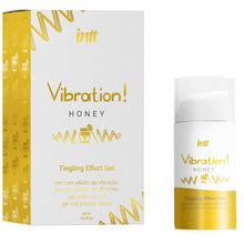 INTT Honey Liquid Vibrating Gel 15 ml – Stimolante intimo con estratti naturali per il piacere sensoriale