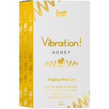 INTT Honey Liquid Vibrating Gel 15 ml – Stimolante intimo con estratti naturali per il piacere sensoriale