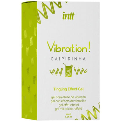 INTT Caipirinha Liquid Vibrating Gel 15 ML – Stimolante Intimo con Estratti Naturali per il Piacere Sensoriale