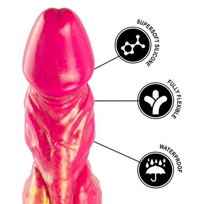 EPIC Cerberus Dildo Fuego Mitológico – Diseño Inspirado En La Mitología Griega Para Placer Intenso