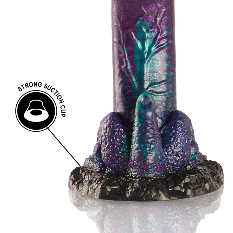 Epic Basilisk Dildo Doble Placer – Silicona Médica Con Diseño Inspirado En Mitología Griega