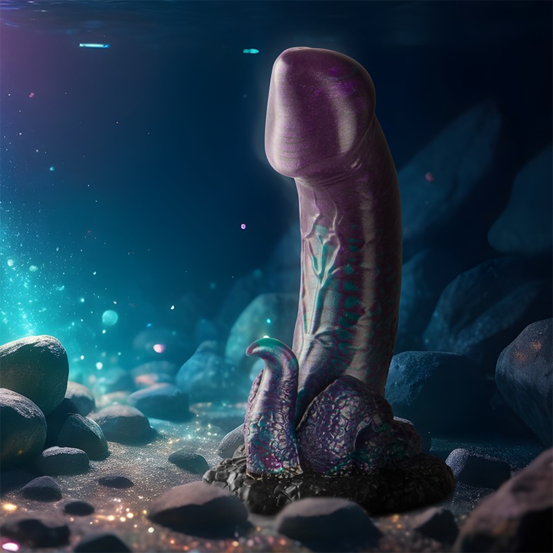 Epic Basilisk Dildo Doble Placer – Silicona Médica Con Diseño Inspirado En Mitología Griega