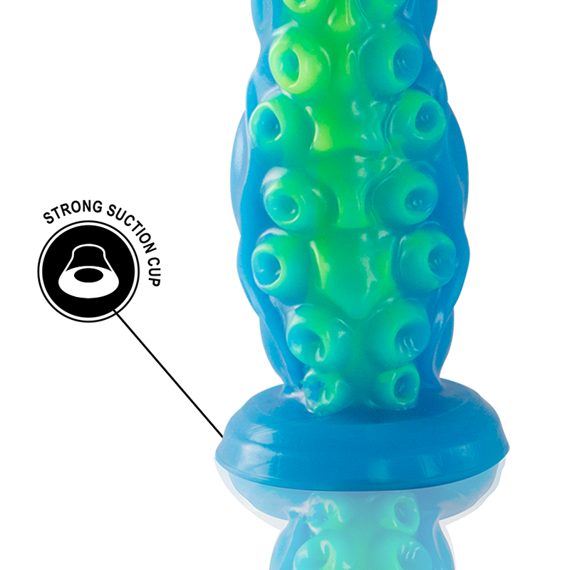 EPIC Scylla Grande Dildo Tentacolo Fluorescente – Design Ergonomico per un'Esperienza Unica