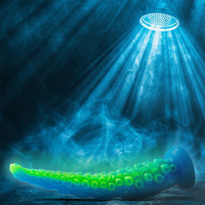 Dildo EPIC Scylla Fluorescent Slim Tentacle - Design unico per esplorare nuove sensazioni