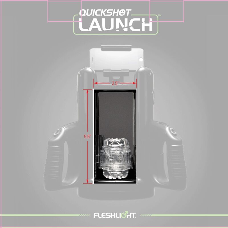 Fleshlight Quickshot Launch – Masturbatore automatico con esperienza personalizzata