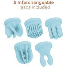 ADRIEN LASTIC Caress Estimulador Clitoris Azul – Innovador Con 10 Modos De Vibración Y Rotación