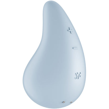 Vibratore Satisfyer Dew Drop Lay-On Bianco – Vibratore ricaricabile dal design elegante