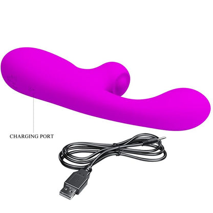 Pretty Love Skylar Vibrador Púrpura – Estimulador Recargable Con 10 Modos De Vibración