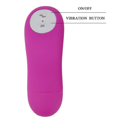 DANCE - THONG WITH VIBRATING BULLET AND PURPLE REMOTE CONTROL