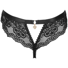 LIVCO CORSETTI FASHION - OKSURIN PANTY WITH OPENING BLACK