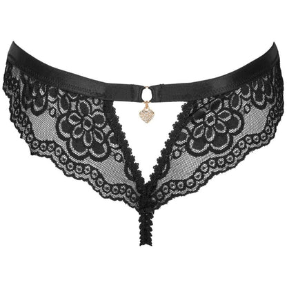 LIVCO CORSETTI FASHION - OKSURIN PANTY WITH OPENING BLACK