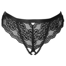 LIVCO CORSETTI FASHION - OKSURIN PANTY WITH OPENING BLACK