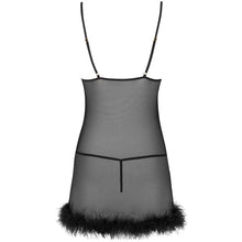 Livco Corsetti Fashion Zerunam Set Babydoll Y Tanga Negro – Conjunto Elegante Con Comodidad Ideal