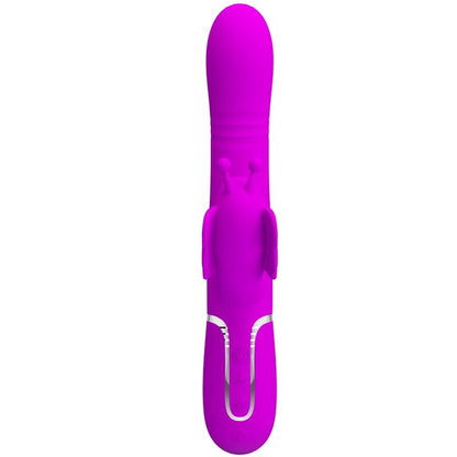 Pretty Love Vibratore Coniglio Multifunzione 4 in 1 Fucsia – Design Ergonomico per Esperienze Uniche