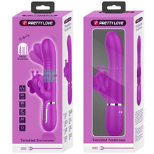 Pretty Love Vibrador Rabbit Multifunción 4 en 1 Fucsia – Diseño Ergonómico Para Experiencias Únicas